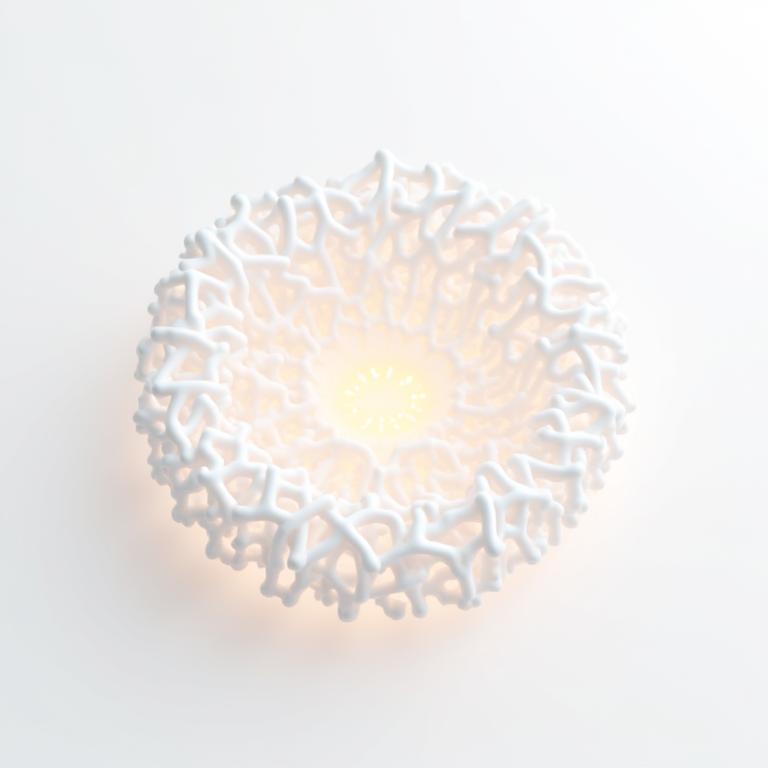 Grafico circolare astratto che rappresenta i valori fondamentali di Rifugio Salute: ricerca, privacy, inclusività e miglioramento continuo, con frecce che indicano l'innovazione.