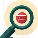 Icona di una lente d'ingrandimento e un bug, simbolo di un tool per la segnalazione di bug con screenshot.