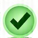 Icona di un segno di spunta verde all'interno di una bolla di dialogo, simbolo di risposte verificate.